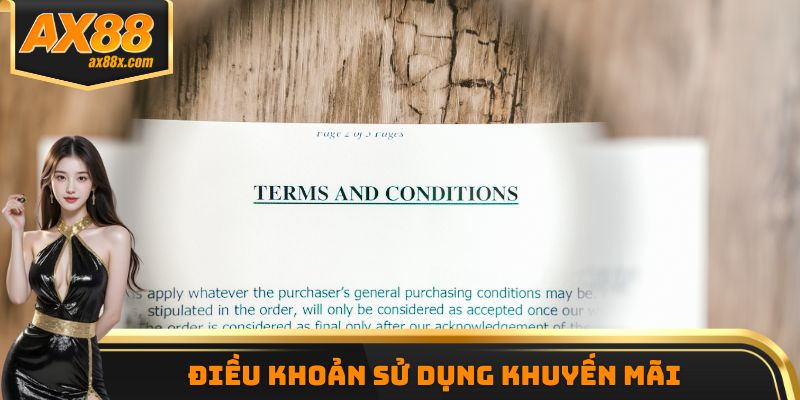 Điều khoản sử dụng khuyến mãi