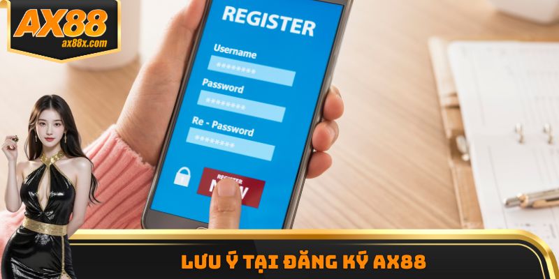 Lưu ý tại đăng ký AX88