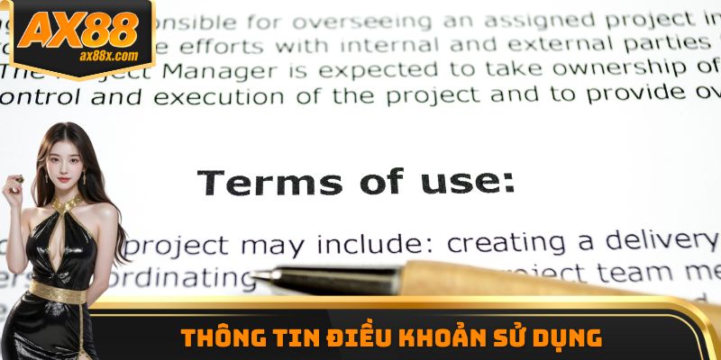 Thông tin điều khoản sử dụng